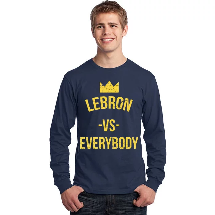 Lebron Vs Everybody LA Bron Basketball Tall Long Sleeve T-Shirt