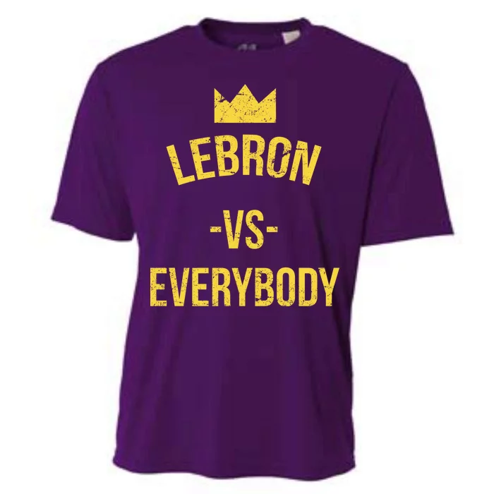 Lebron Vs Everybody LA Bron Basketball Cooling Performance Crew T-Shirt