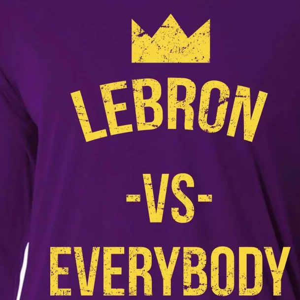 Lebron Vs Everybody LA Bron Basketball Cooling Performance Long Sleeve Crew