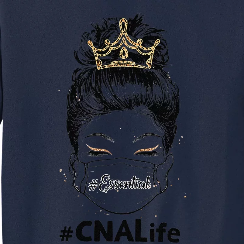 Leopard Essential CNA Life Wear Mask Nurses Day Tall Sweatshirt