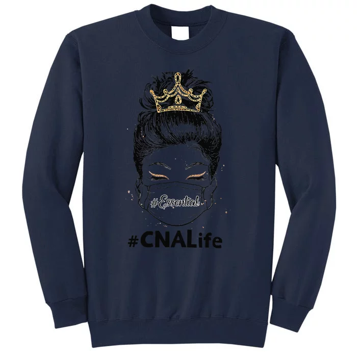 Leopard Essential CNA Life Wear Mask Nurses Day Tall Sweatshirt