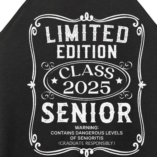 Limited Edition Class Of 2025 Senior 2025 Back To School Gift Women’s Perfect Tri Rocker Tank