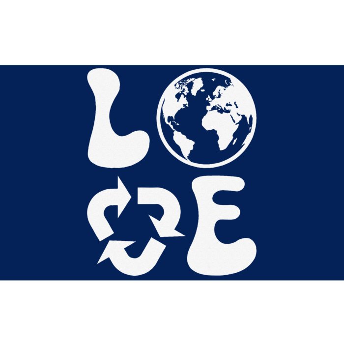 Love Earth Day Recycle Bumper Sticker