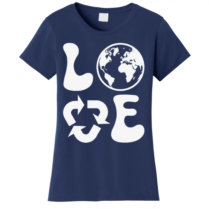 Love Earth Day Recycle Women's T-Shirt