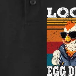 Local Egg Dealer Funny Egg Peddler Chicken Egg Farmer Dry Zone Grid Performance Polo