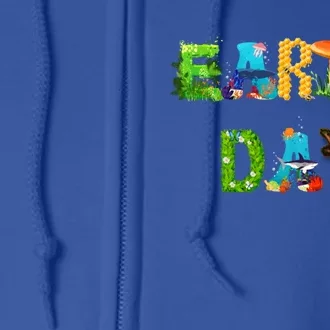 Love Earth Day 53rd Anniversary Save Our Planet Environt Meaningful Gift Full Zip Hoodie