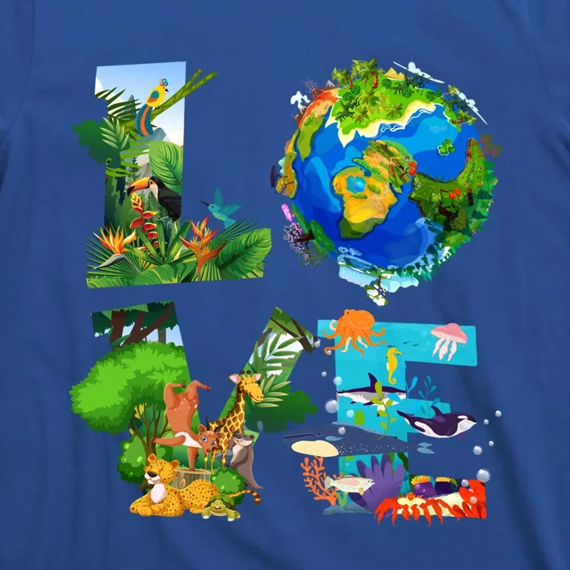 Love Earth Day 53rd Anniversary Save Our Planet Environt Gift T-Shirt