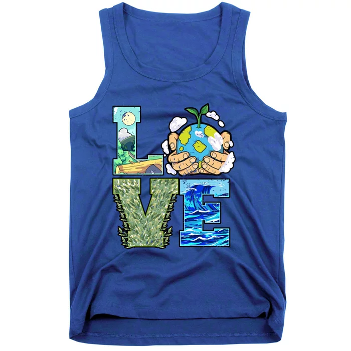 Love Earth Day Save Planet Protect Nature Gift Tank Top