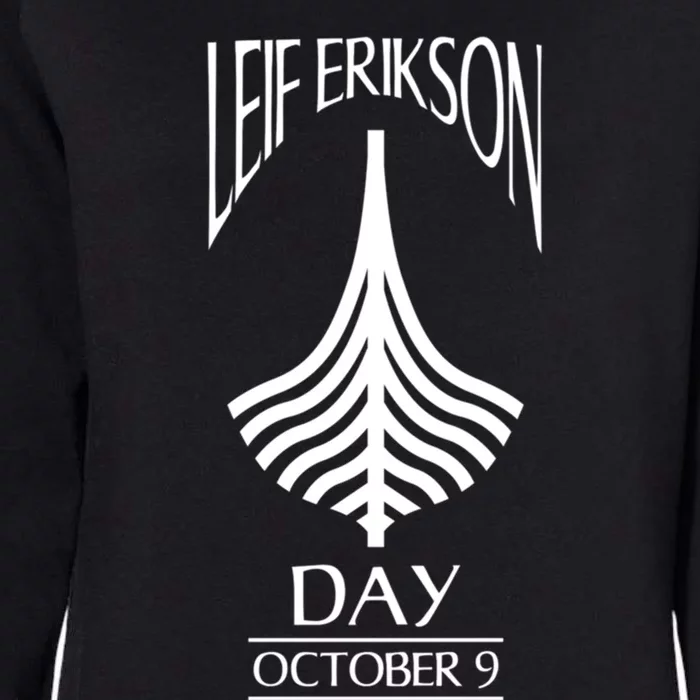 Leif Erikson Day Cool Gift Ericson Norse Viking Explorer Cute Gift Womens California Wash Sweatshirt