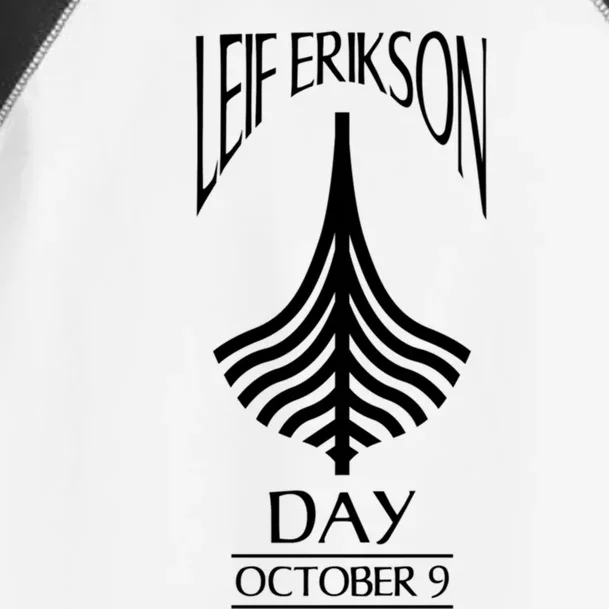 Leif Erikson Day Cool Gift Ericson Norse Viking Explorer Cute Gift Toddler Fine Jersey T-Shirt