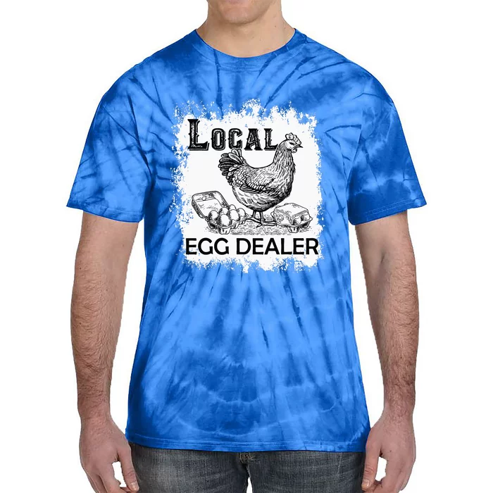 Local Egg Dealers Chicken Local Egg Dealers Tie-Dye T-Shirt