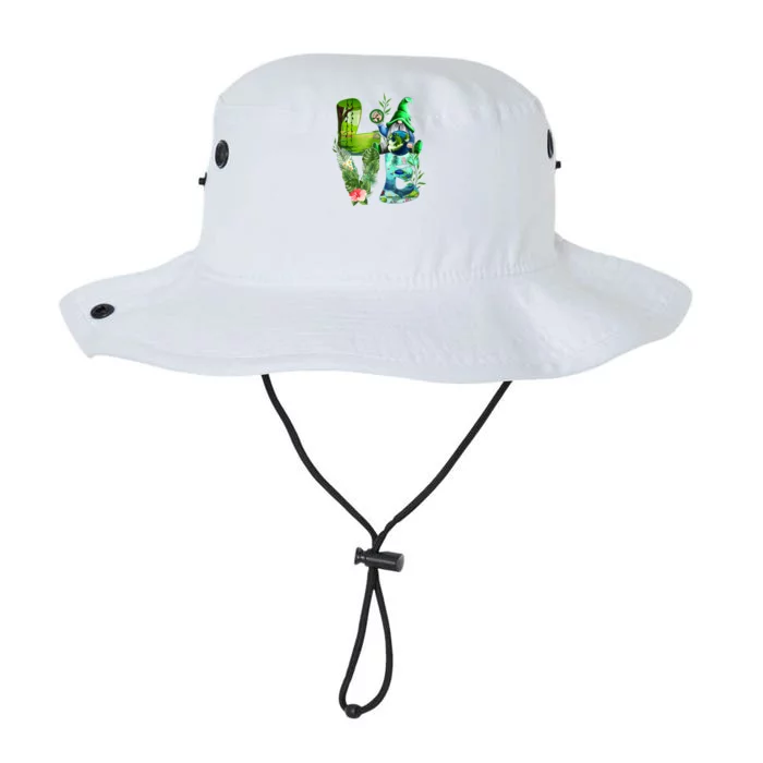 Love Earth Day Gnome Save Our Planet Environtal April 22 Gift Legacy Cool Fit Booney Bucket Hat