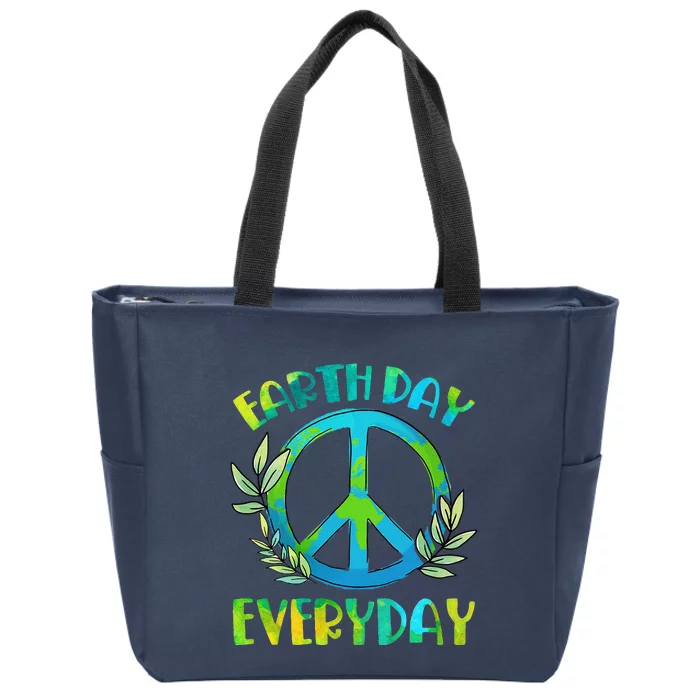 Love Earth Day Planet Anniversary Everyday Womens Zip Tote Bag