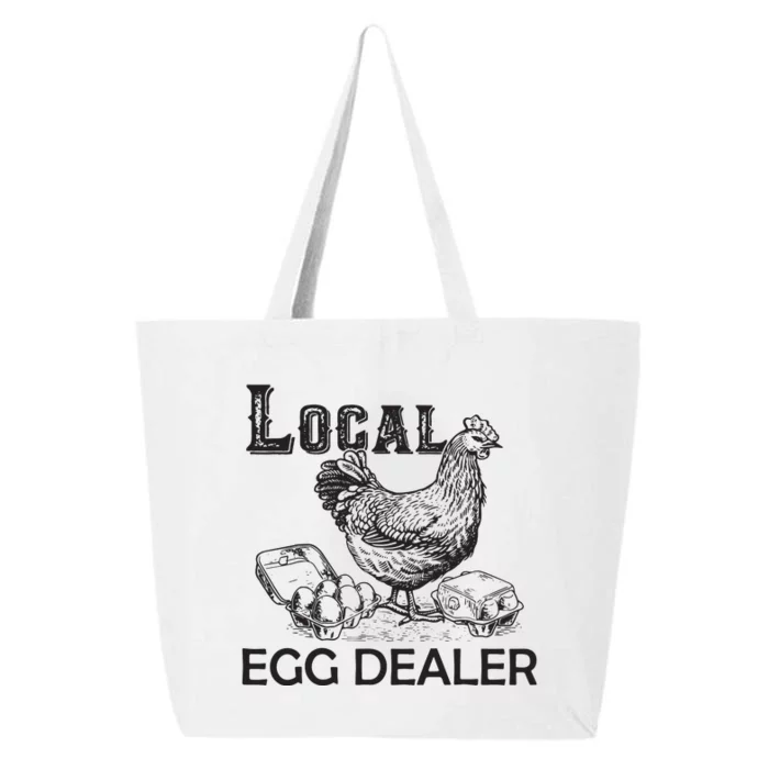 Local Egg Dealers Chicken Funny Local Egg Dealers Chicken 25L Jumbo Tote