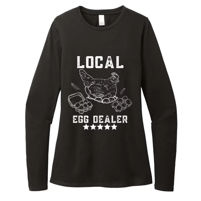 Local Egg Dealers Chicken Funny Local Egg Dealers Chicken Womens CVC Long Sleeve Shirt