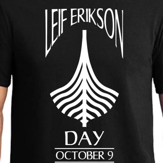 Leif Erikson Day Great Gift Ericson Norse Viking Explorer Gift Pajama Set