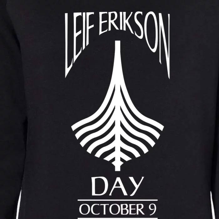 Leif Erikson Day Great Gift Ericson Norse Viking Explorer Gift Womens California Wash Sweatshirt