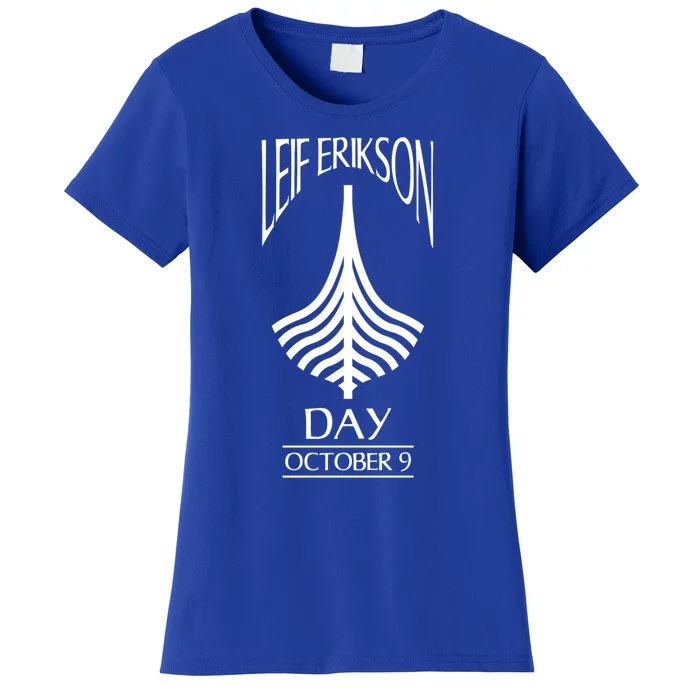 Leif Erikson Day Great Gift Ericson Norse Viking Explorer Gift Women's T-Shirt