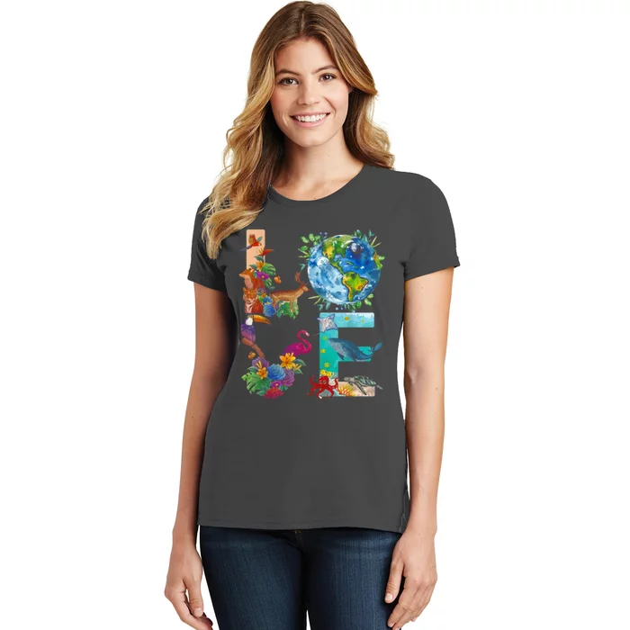 Love Earth Day Nature Women's T-Shirt