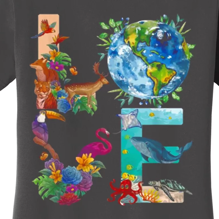 Love Earth Day Nature Women's T-Shirt