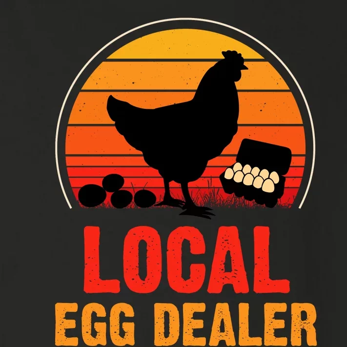 Local Egg Dealer Funny Retro Egg Peddler Chicken Egg Farmer Toddler Long Sleeve Shirt