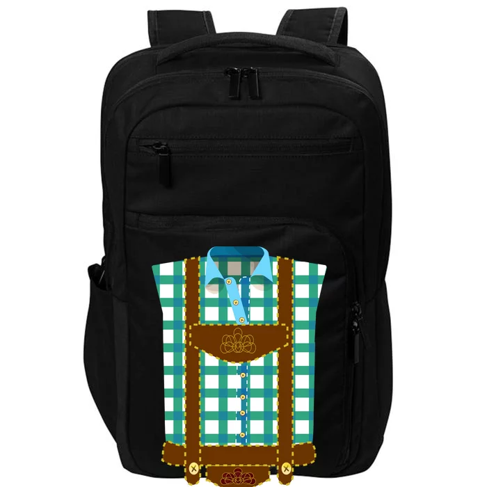 Lederhosen Costume Funny Oktoberfest Tux Impact Tech Backpack