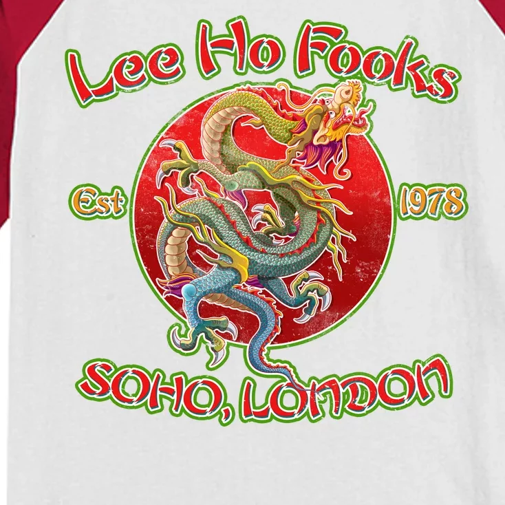 Lee Ho Fooks Soho London Est 1978 Kids Colorblock Raglan Jersey