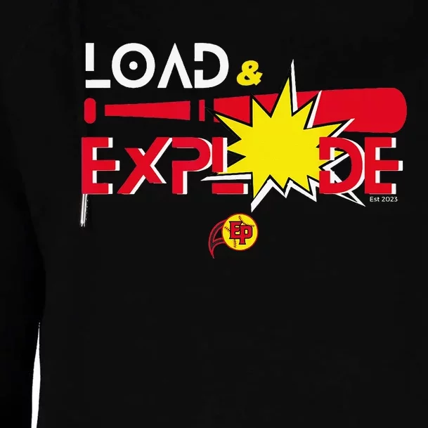 Load & Explode EP Softball Womens Funnel Neck Pullover Hood