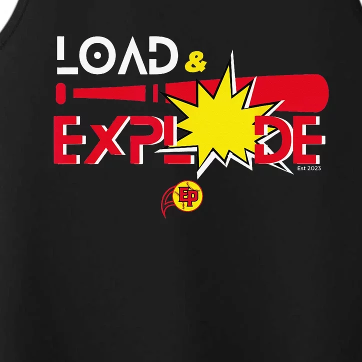 Load & Explode EP Softball Performance Tank