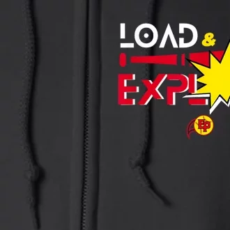 Load & Explode EP Softball Full Zip Hoodie