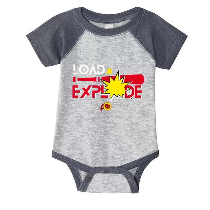 Load & Explode EP Softball Infant Baby Jersey Bodysuit