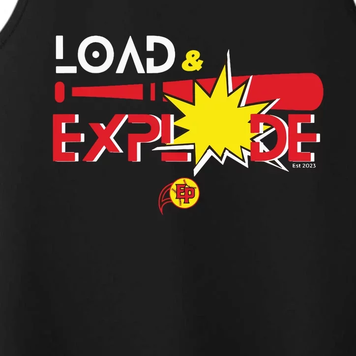 Load & Explode EP Softball Performance Tank