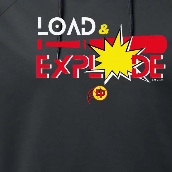 Load & Explode EP Softball Performance Fleece Hoodie