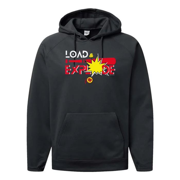 Load & Explode EP Softball Performance Fleece Hoodie