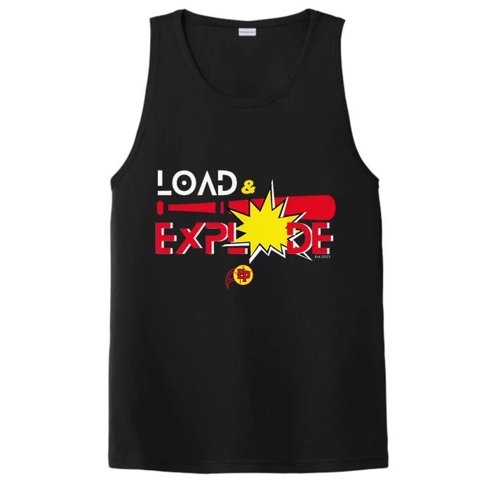 Load & Explode EP Softball Performance Tank