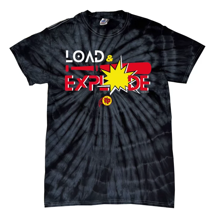 Load & Explode EP Softball Tie-Dye T-Shirt