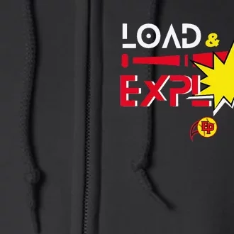 Load & Explode EP Softball Full Zip Hoodie