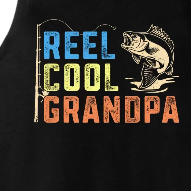 Lover Expert Fishermen Reel Cool Grandpa Fishing Ladies Tri-Blend Wicking Tank