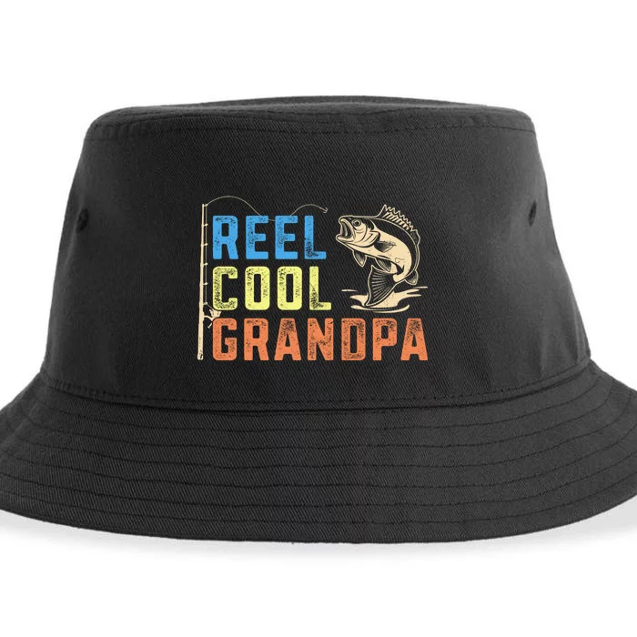 Lover Expert Fishermen Reel Cool Grandpa Fishing Sustainable Bucket Hat