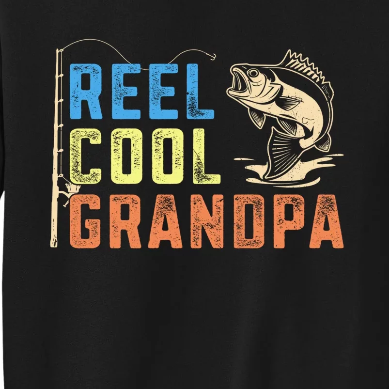 Lover Expert Fishermen Reel Cool Grandpa Fishing Tall Sweatshirt