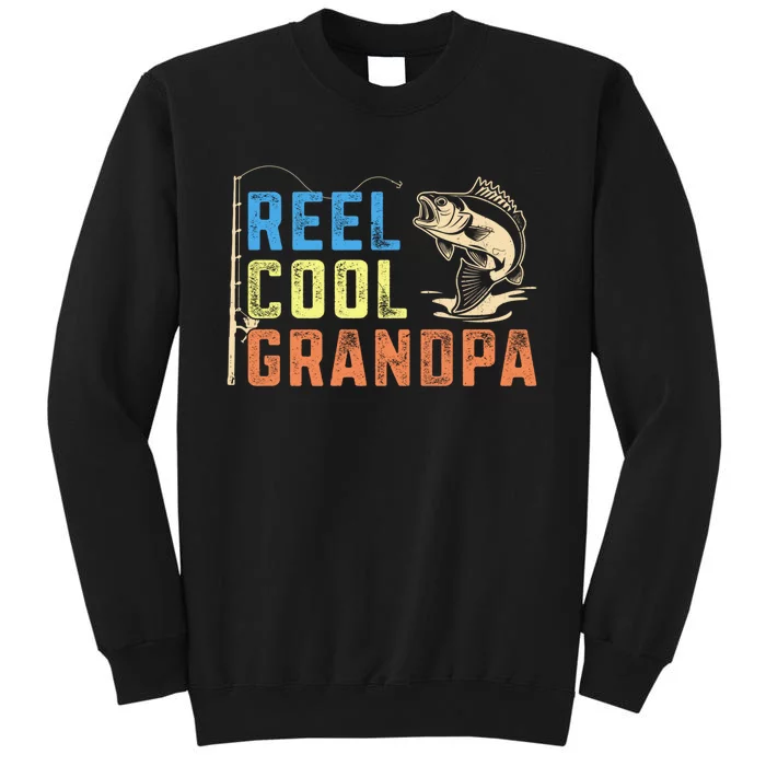 Lover Expert Fishermen Reel Cool Grandpa Fishing Tall Sweatshirt