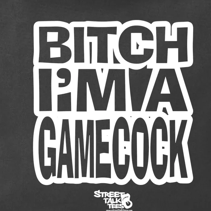 Let Em Fuckin Know Bitch Im A Gamecock Zip Tote Bag