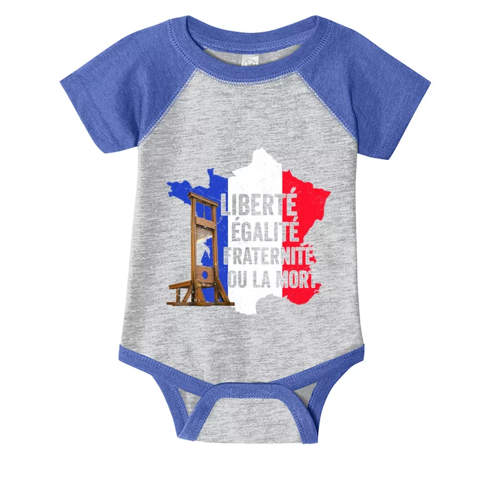 Liberty Equality Fraternity Bastille Day French Revolution Gift Infant Baby Jersey Bodysuit