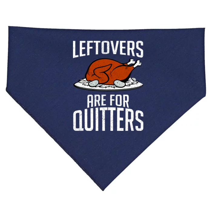 Leftovers Are For Quitters USA-Made Doggie Bandana