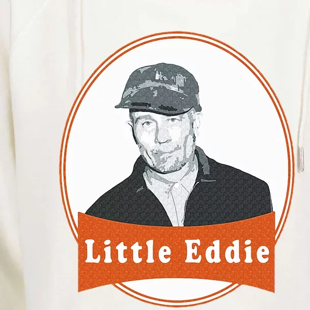 Little Eddie Gein Snacks Womens Funnel Neck Pullover Hood