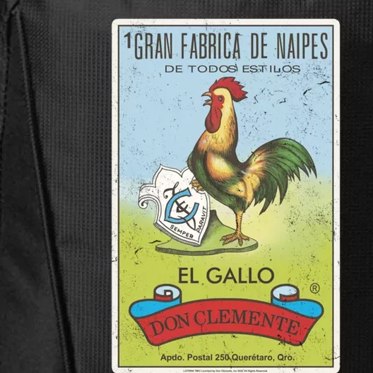 Loteria El Gallo Don Clete Tarot Card Poster Gift City Backpack