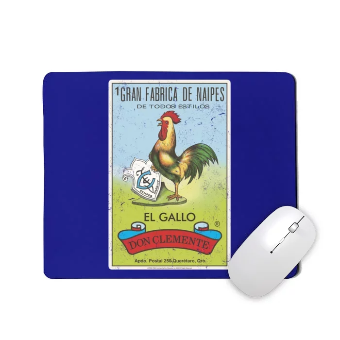 Loteria El Gallo Don Clete Tarot Card Poster Gift Mousepad