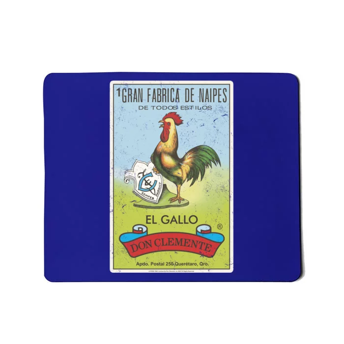 Loteria El Gallo Don Clete Tarot Card Poster Gift Mousepad