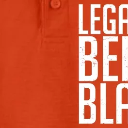 Legalize Being Black BLM Black Lives Matter Dry Zone Grid Performance Polo