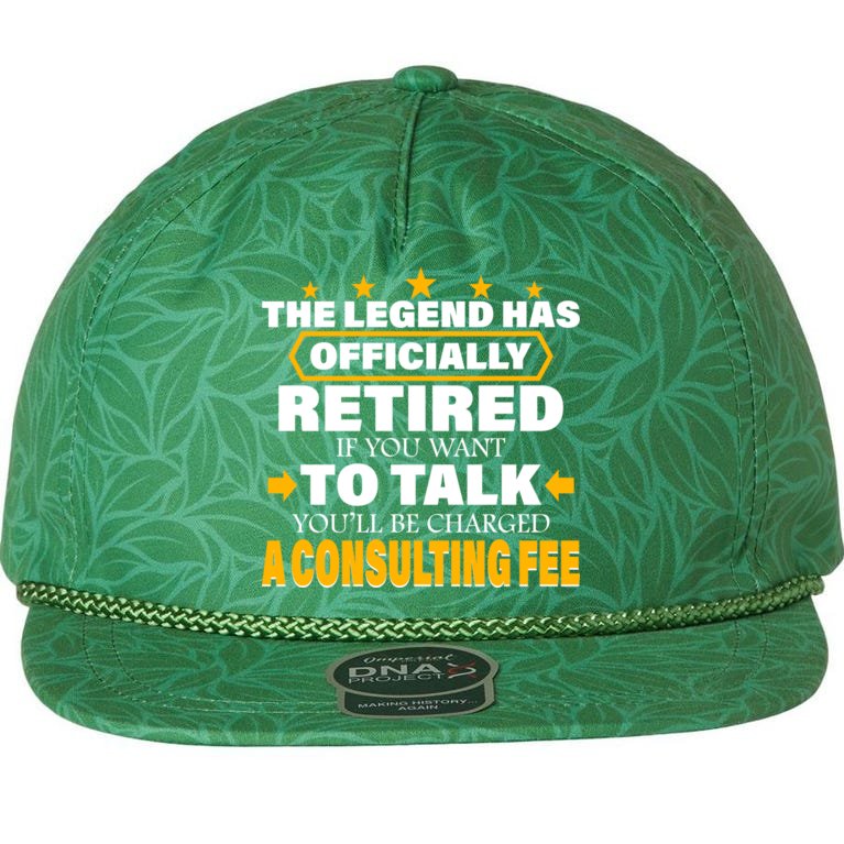 Legend Has Retired Be Charged A Consulting Fee Aloha Rope Hat